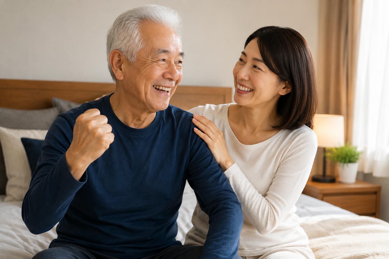 健康なシニア